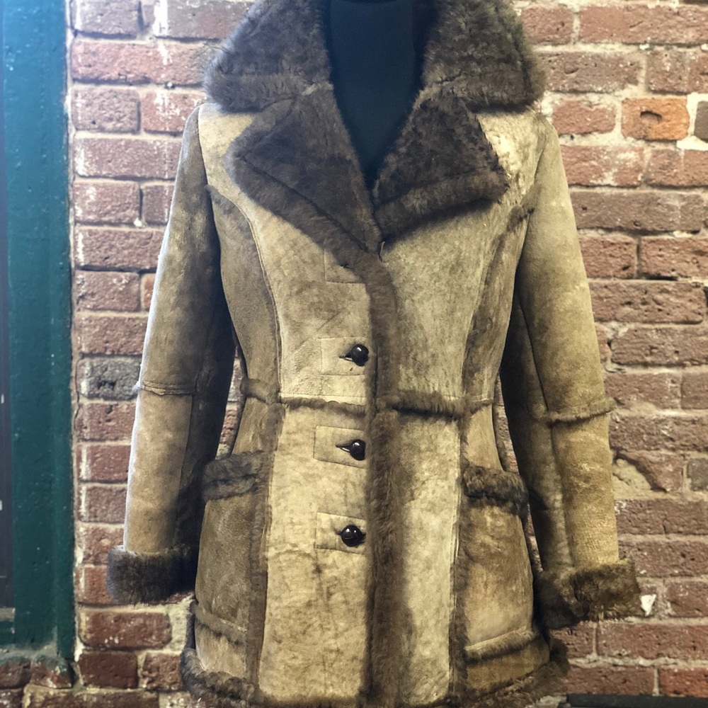 Penny Lane shearling coat